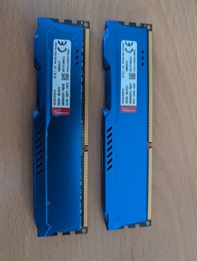 Kingston Mémoires / RAM: Kingston 2x 8GB RAM – D'occasion à Sargans par dufl
