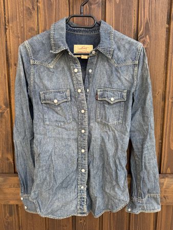 Jeans Bluse Levis Gr. XS