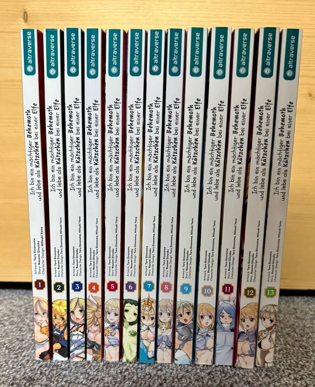 Fumetti: Manga: Ich bin ein mächtiger Behemoth 1-13 – Nuovo (secondo la descrizione) da Triesen venduto da cla_q2js 2