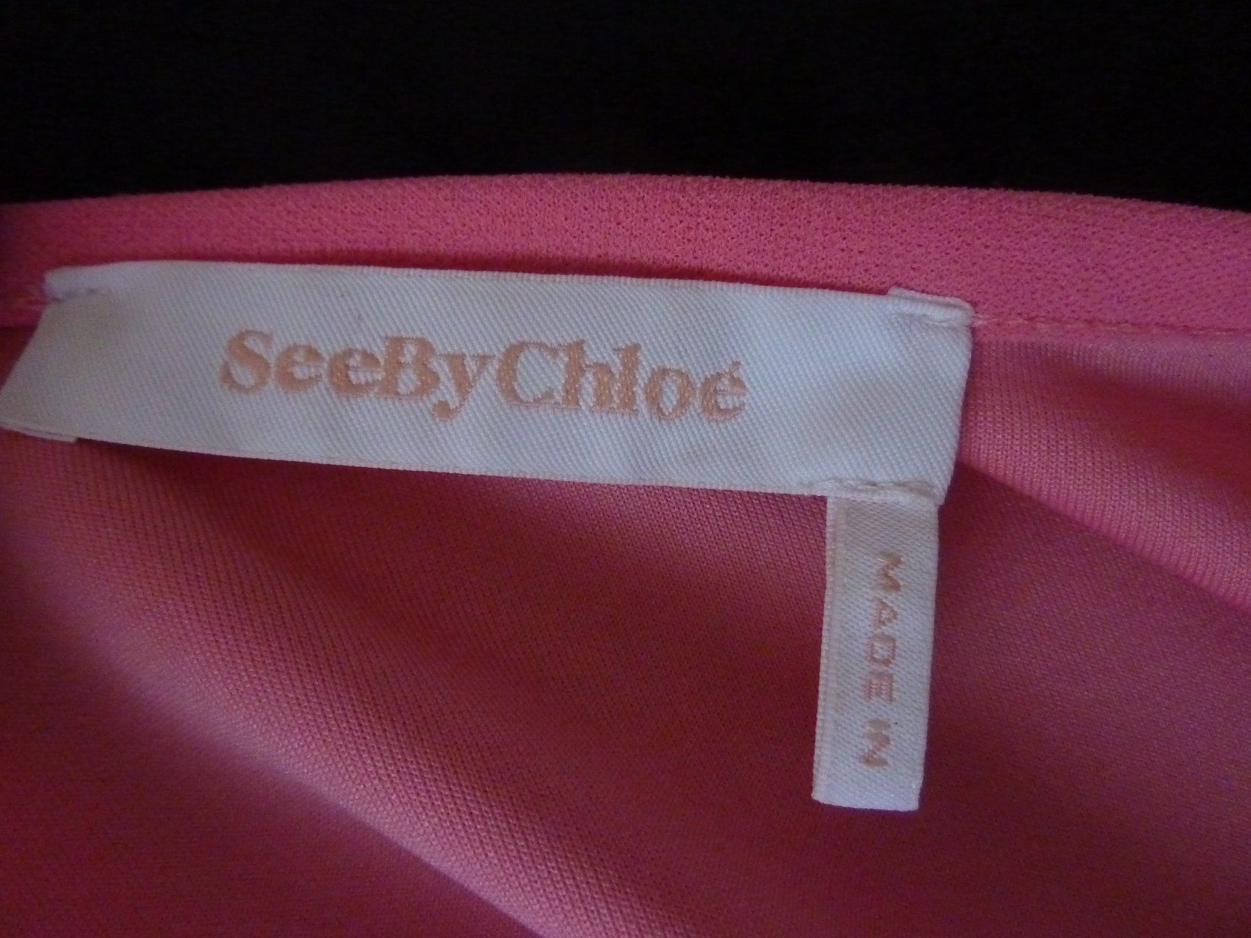 Chloé Camicette: SeeByChloé Shirt Bluse Gr. 36 Rosa Top – Nuovo (secondo la descrizione) da Waldstatt venduto da Kananaskis1 1