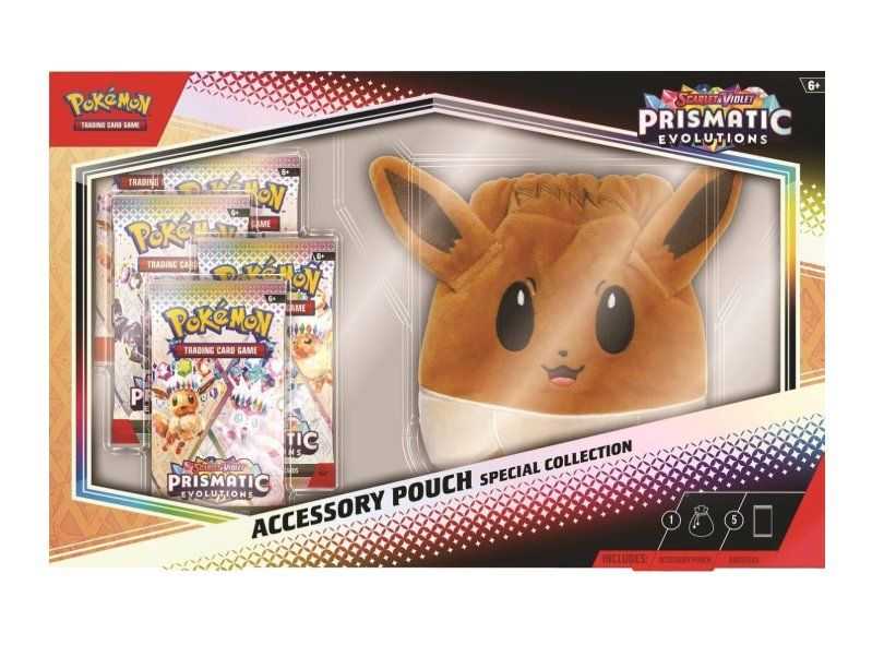 Pokémon Carte collezionabili: Prismatic Evolutions Accessory Pouch Special Collection - EN – Nuovo e nell'imballaggio originale da Untervaz venduto da TCG-Hero 1