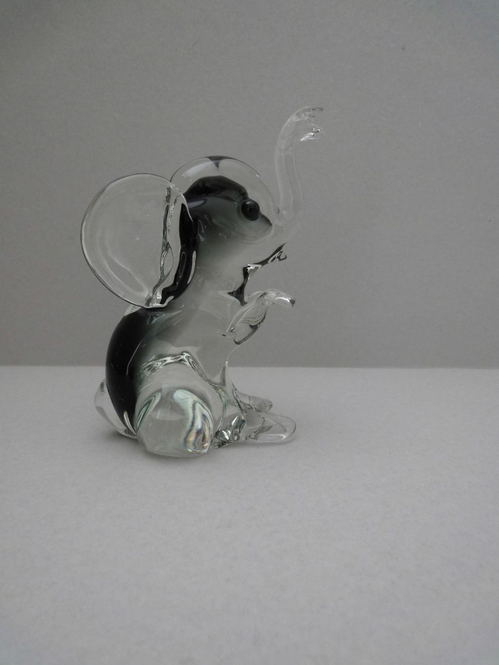 Murano Statuette: Kristallglas Murano - Elefant – Usato da Chur venduto da omonia 3