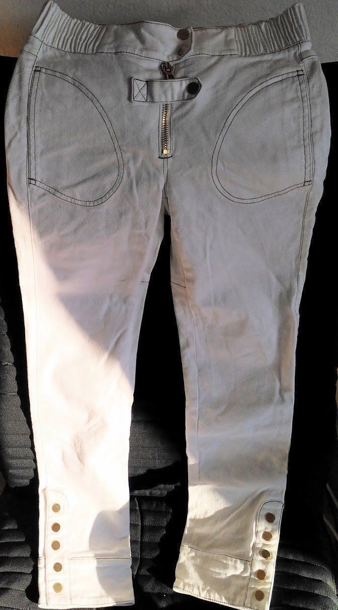 Alexander Mcqueen Pantaloni: Weisse Hose (Alexander McQueen), Gr. S – Usato da Lugano venduto da kat_lm5b