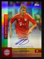 Topps Holger Badstuber Auto 43/75 FC Bayern München
