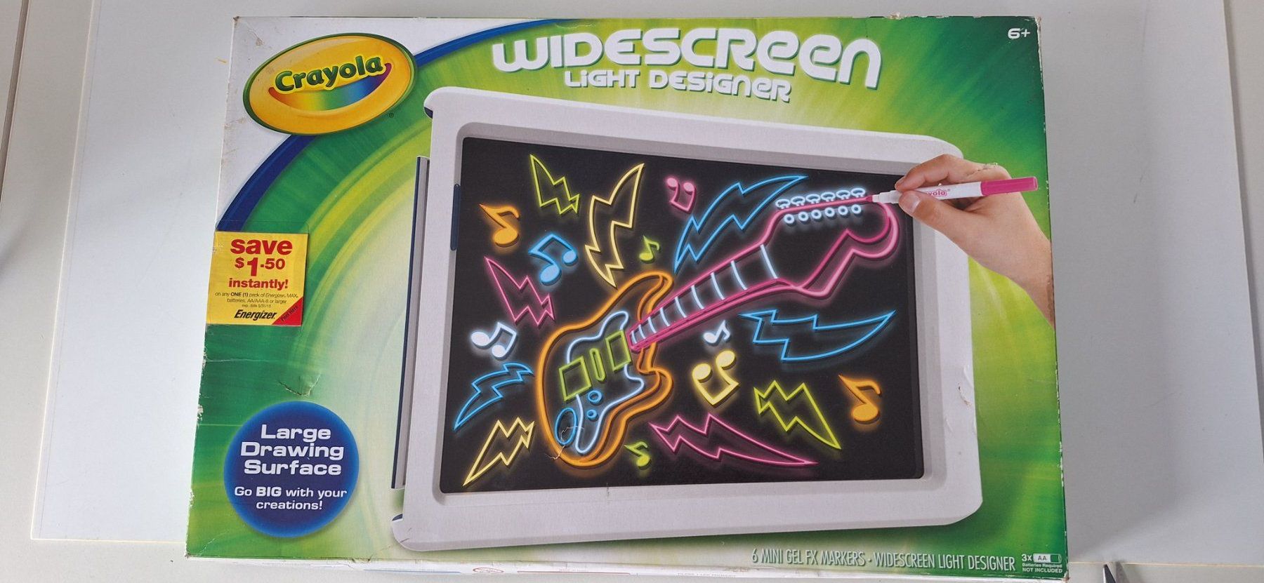Giocattoli: Crayola Widescreen Light Designer – Nuovo (secondo la descrizione) da Mellingen venduto da Edson58