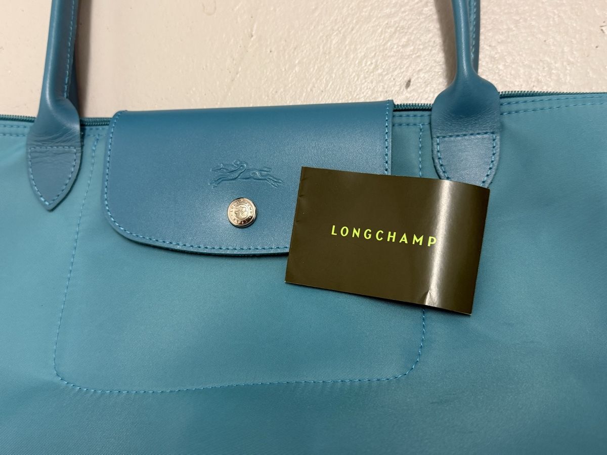 Longchamp Borse da donna: Longchamp Le Pliage L - Blue Handtasche – Nuovo (secondo la descrizione) da Zürich venduto da daki81 4