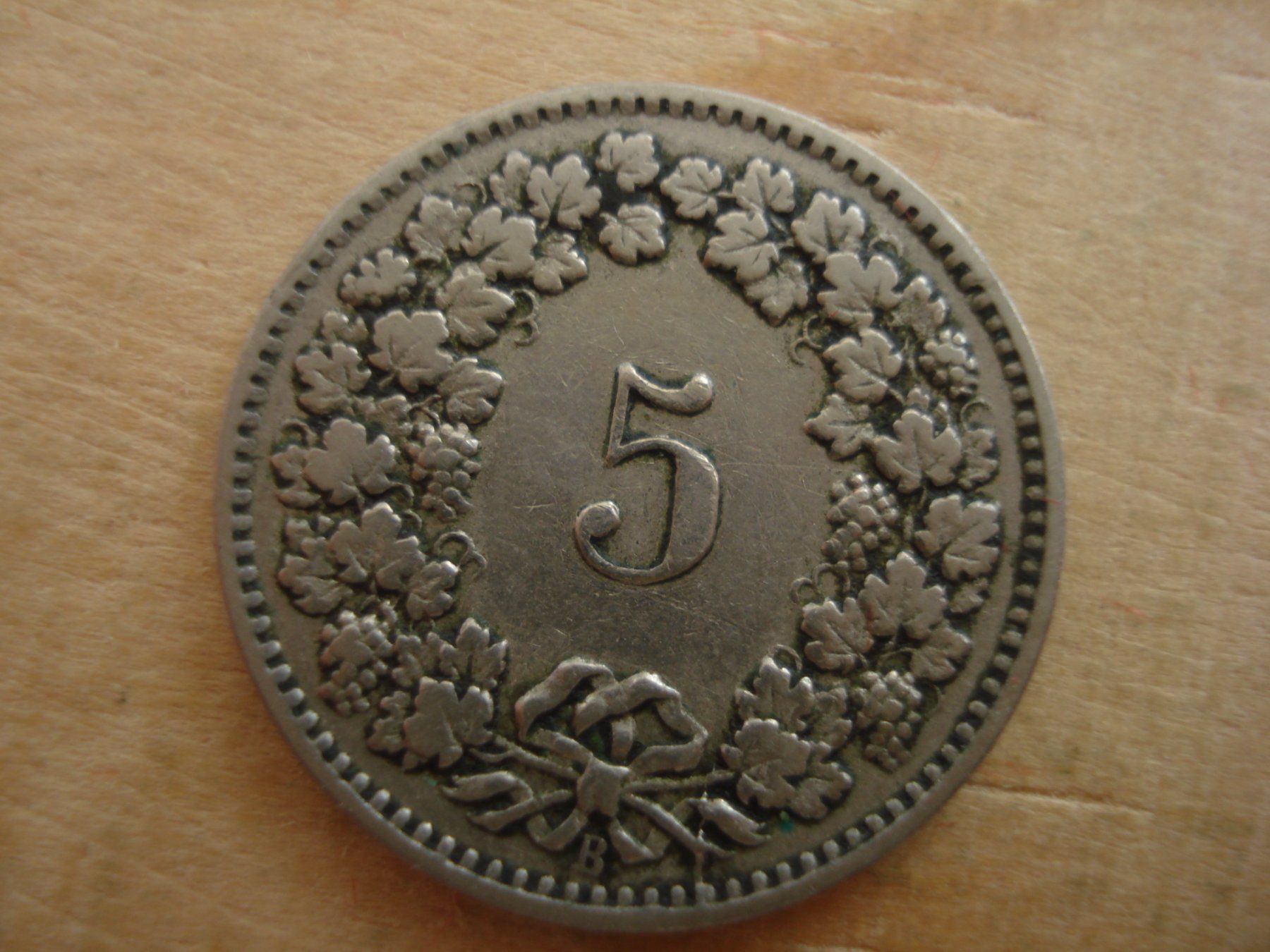 Tutti le monete: (S1) 5 Rappen 1909 – Usato da Erlach venduto da Net-Coins 1