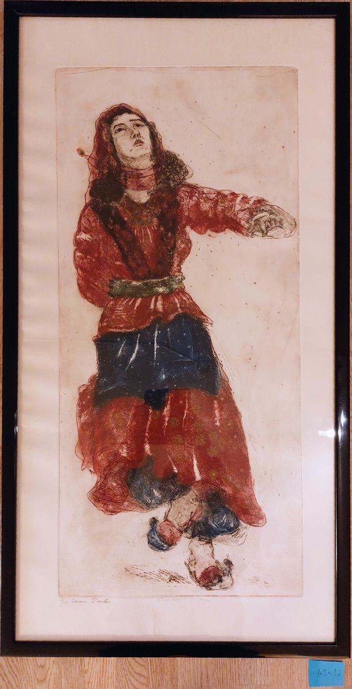 Incisioni: gravure eau forte de Corinne Perakis – Usato da Villeneuve FR venduto da Train_Vinch6