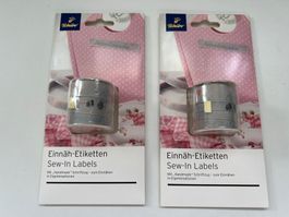 Einnäh-Etiketten Handmade