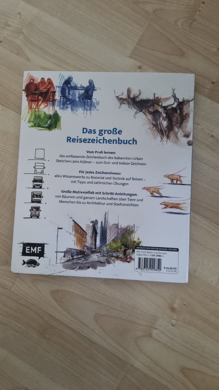 Bücher: Sketch Book - Zeichnen mit Jens Hübner – Neu (gemäss Beschreibung) aus Oftringen von MalousAllerlei 3