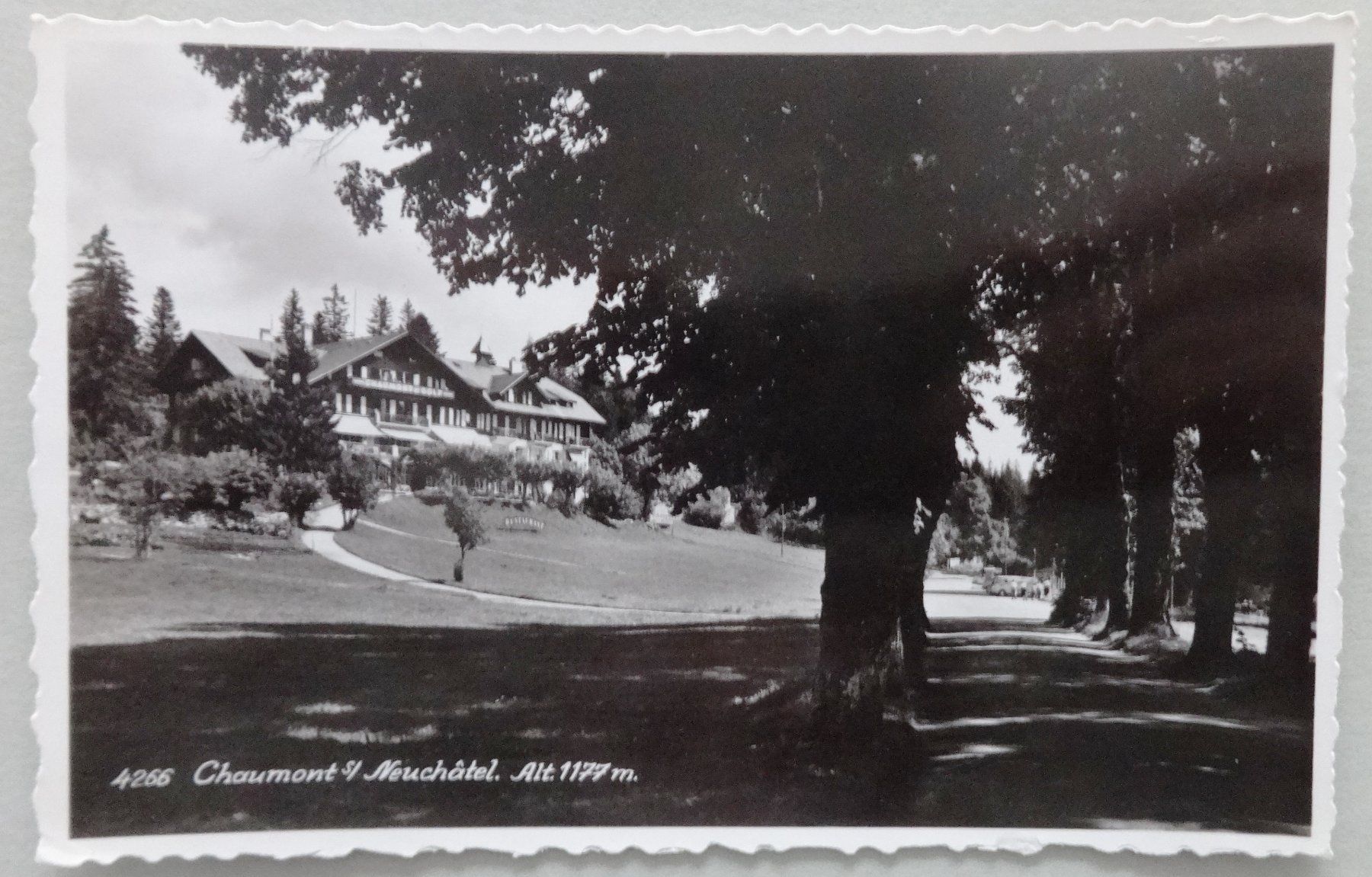 Cartes postales: Chaumont s/Neuchâtel, alt.1177 m – D'occasion à Fétigny par Billy2miny