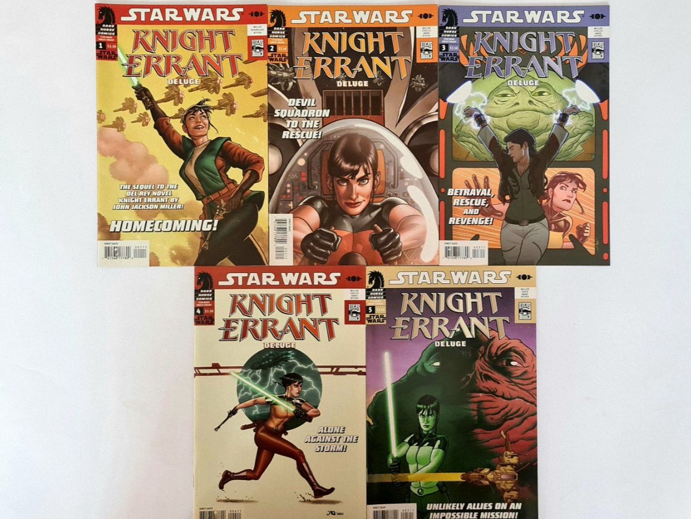 Comics: Star Wars: Knight Errant, Deluge 1-5, Comic Hefte – Gebraucht aus Aesch BL von pri_fp8t