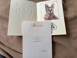 WWF Briefmarke Weihnachten Burundi