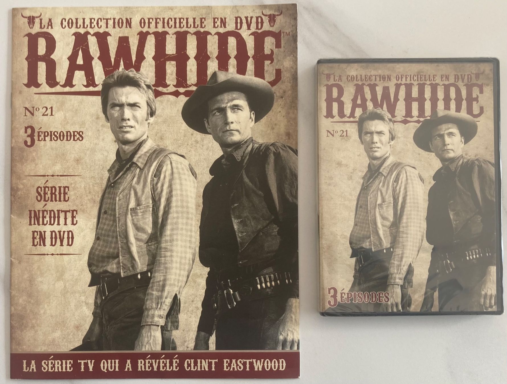 Tutti i DVDs: CLINT EASTWOOD - RAWHIDE N°21 – Usato da Poliez-Pittet venduto da Newtown-Records