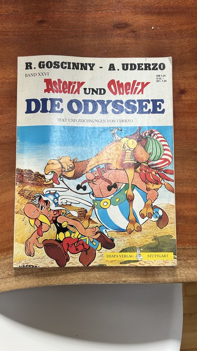 Fumetti: Asterix und Obelix die Odyssee – Usato da Basel venduto da Tshabajuju
