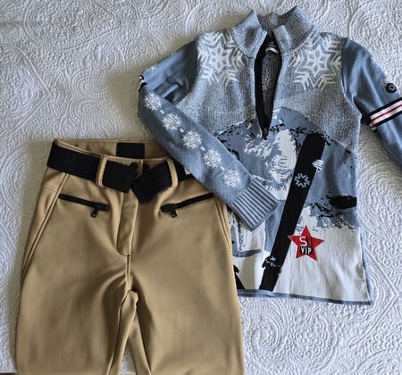 Set Steg Hose Goldbergh, Pullover Newland für Ski und Schnee