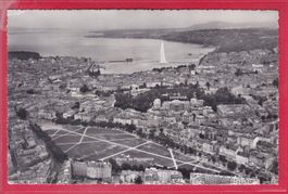 FLUGAUFNAHME, GENÈVE, VUE GÉNÉRALE, 28.7.1954