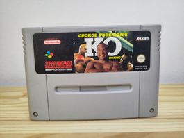 George Foremans KO Boxing Super Nintendo SNES PAL
