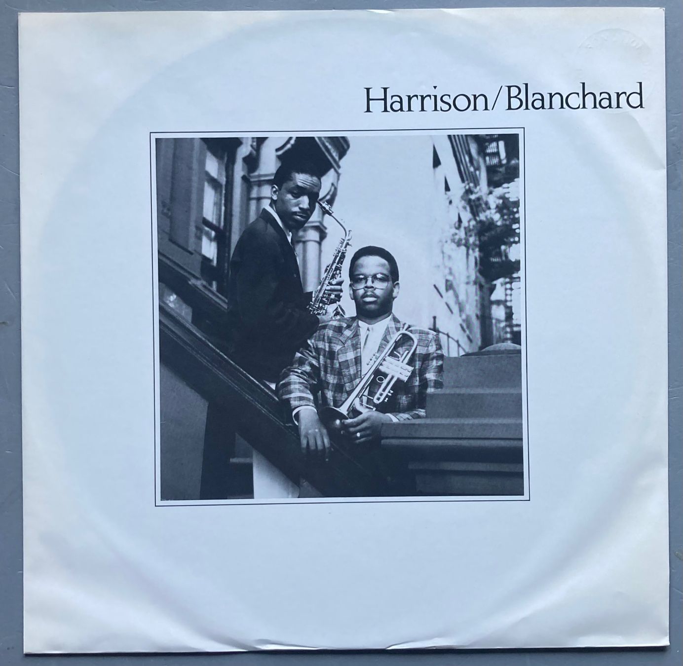 Schallplatten: HARRISON / BLANCHARD - CRYSTAL STAIR – Gebraucht aus Poliez-Pittet von Newtown-Records 2