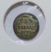 3 Haller ohne Jahr 18./19. Jh. Zürich ss