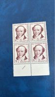 Briefmarken Pro Juventute 1954 5+5 Helvetia 4er Block