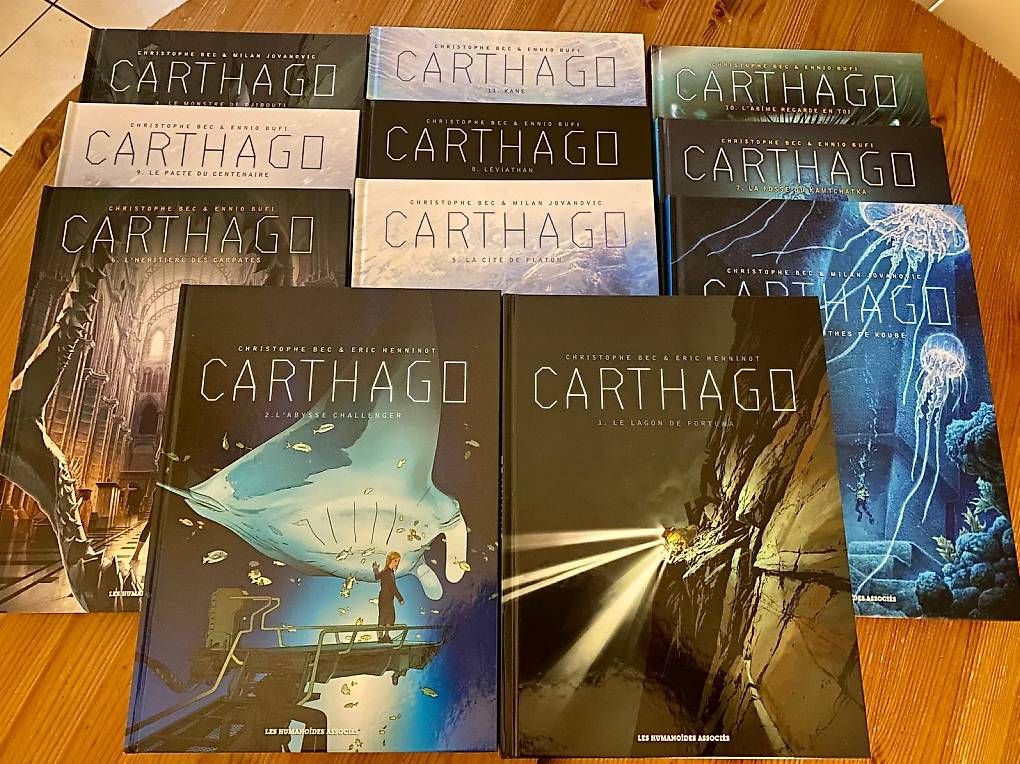 BD: Vends Carthago Vol. 1 à 11 – D'occasion à St-Blaise par PierreAndreS