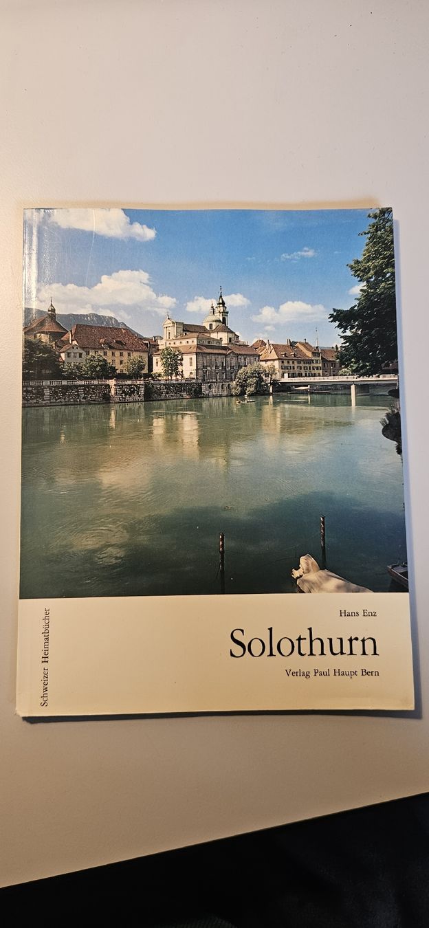 Livres: Solothurn, Buch von Hans Enz 1969 – D'occasion à Belp par Ginus85