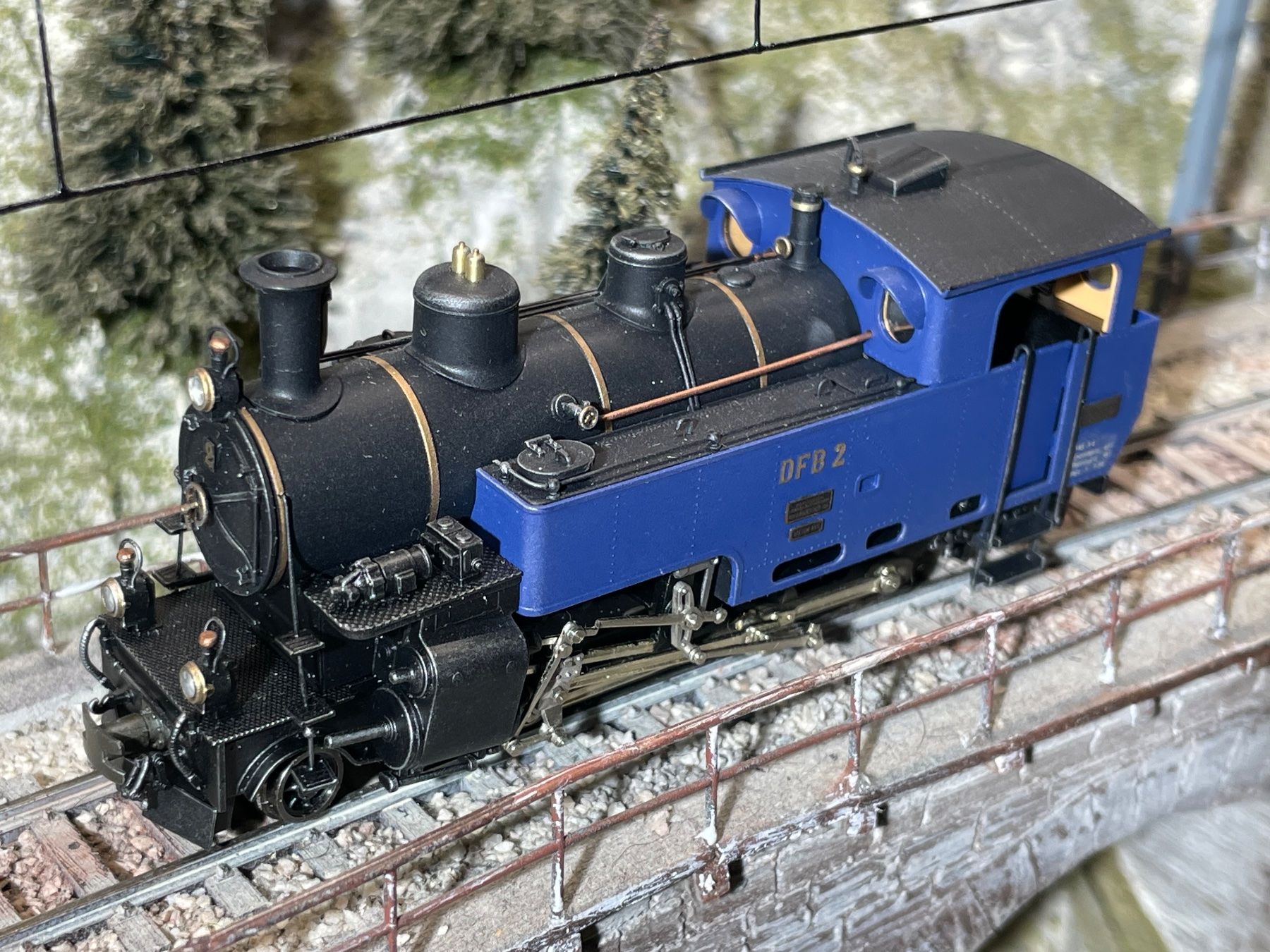 Ferro-suisse Modellini di ferrovie: Ferro Suisse, HG 2/3, DFB, Set 2 – Nuovo (secondo la descrizione) da Krummenau venduto da ferrotech 3
