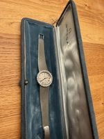 Omega De Ville Damenuhr, Vintage 1970er Jahre, 18k Weissgold
