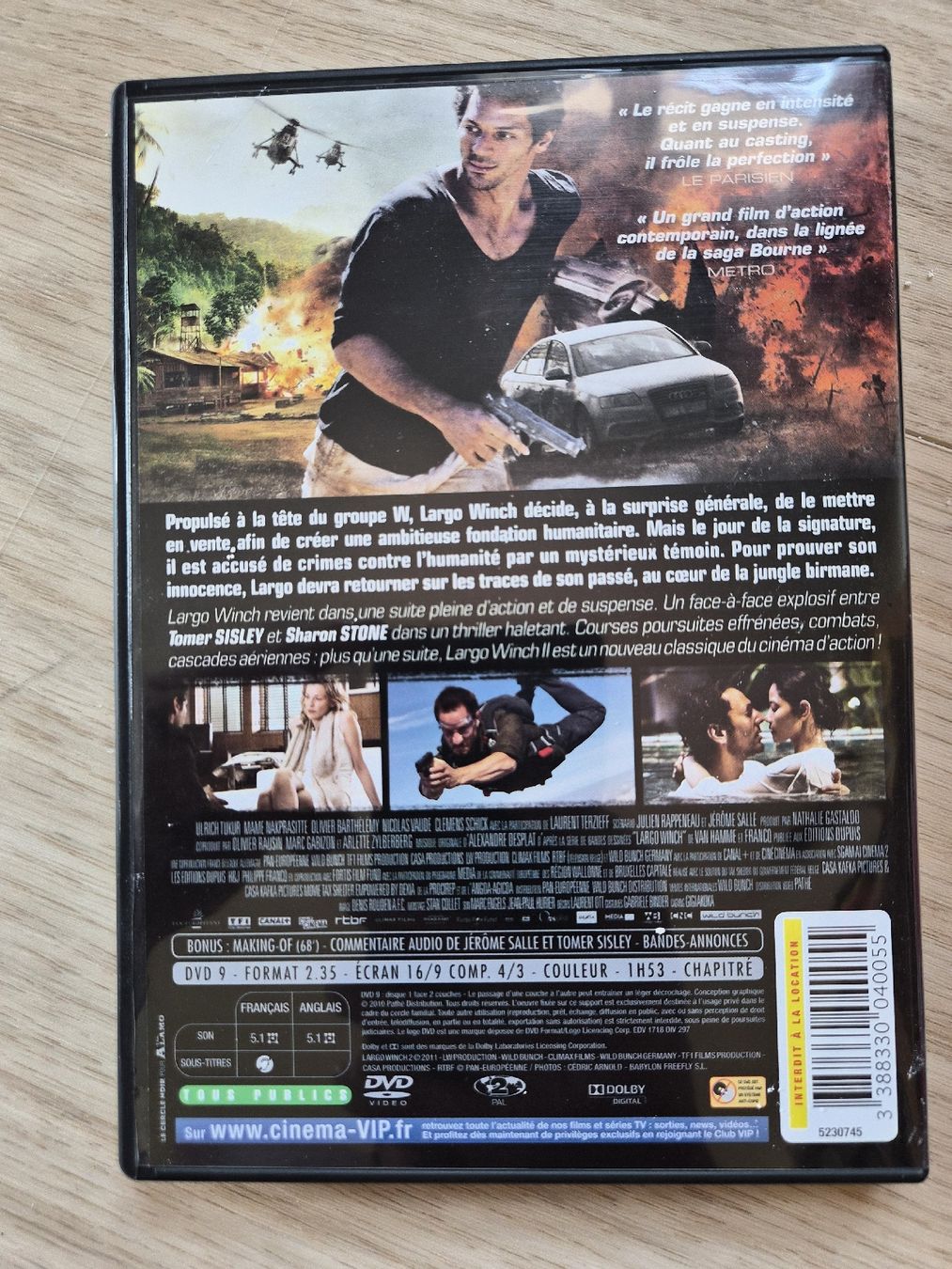 Tutti i DVDs: Largo Winch II DVD film action  – Usato da La Joux FR venduto da car_ck96 2
