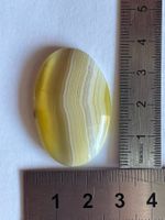 Edelstein: Bunt-Achat Cabochon