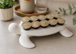 Schildkröte als Kaffeekapselhalter