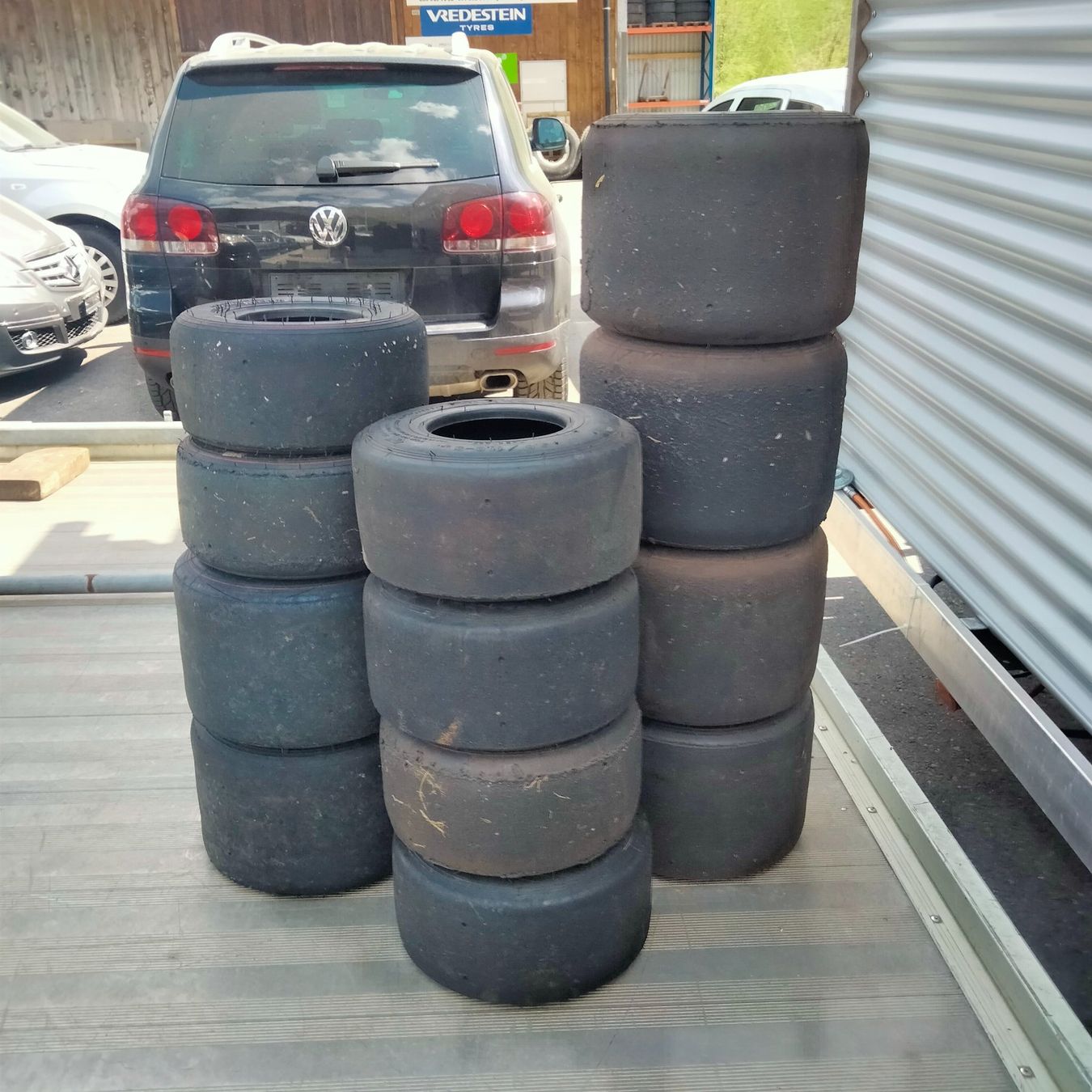 Pneumatici & Ruote complete: Kartpneus Mojo und Bridgestone – Usato da Boltigen venduto da yvo_x7h2