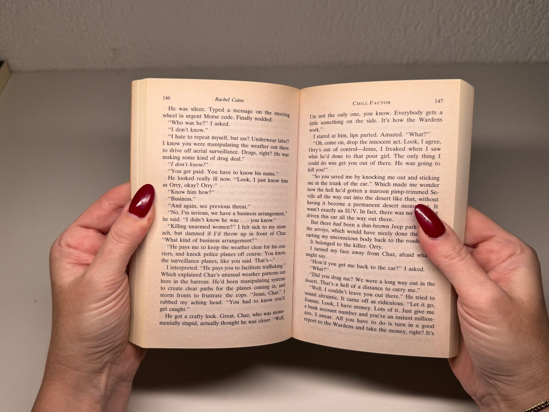 Libri: NOVEL: Rachel Caine, Chill Factor – Usato da Grosswangen venduto da English_books 6