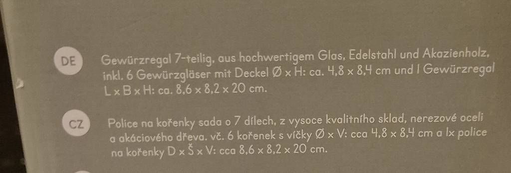 Scaffali: Gewürzregal aua Holz - neu – Usato da Baden venduto da sop_wk7m 2