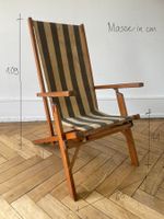 Fahrner Liegestuhl Designklassiker