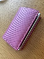 Kreditkarten Etui Alu/Pink