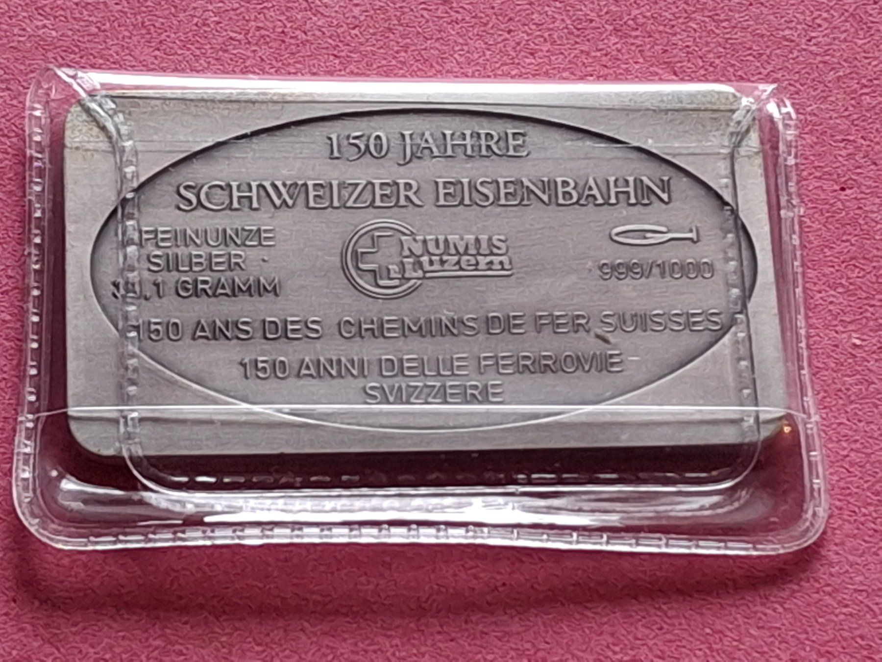 Edelmetalle: CH EISENBAHN - ICE 2000 - OVP – Gebraucht aus Boniswil von dpd4coins 1