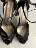 Schwarze Enzo Morelli High Heels, Gr. 37 - Top Zustand!