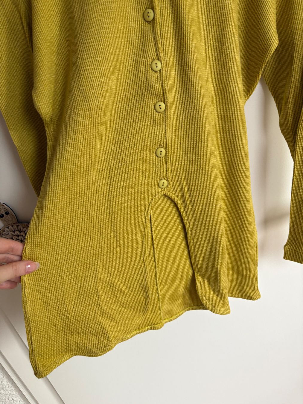 Giacche: Cardigan vintage moutarde à boutons – Usato da Lausanne venduto da milou201619 1