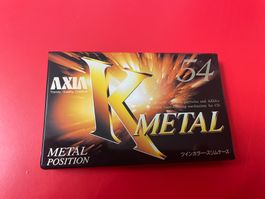AXIA K-METAL 54 TOP-Type IV-Audio-Tape im Originalzustand!