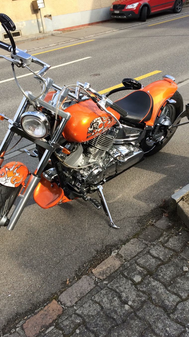 Yamaha Chopper: Custom Yamaha Dragstar 650 – Usato da Rorbas venduto da Sabdra03 4