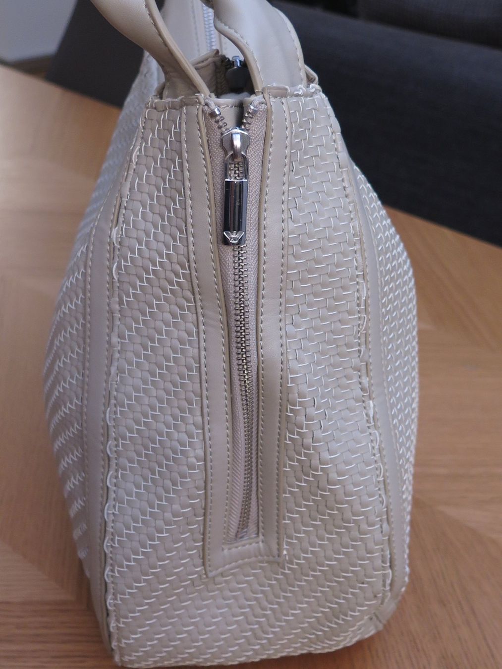 Armani Borse da donna: Armani Jeans Tasche, Beige – Usato da Basel venduto da Deko1 4