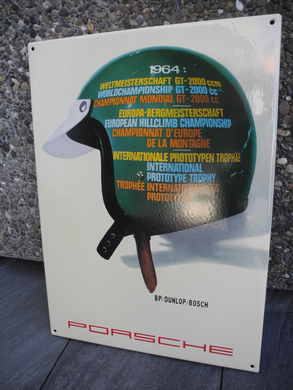 Porsche Ecriteaux: PORSCHE EMAILSCHILD – Neuf (Voir description) à Reinach AG par Huckleberrysix 5