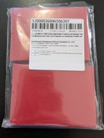 100 Stk. Kartenhüllen Top Loading Rot 62x89mm - Neu!