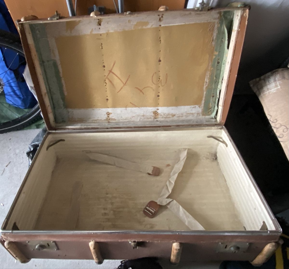 Reisekoffer: Seekoffer antik – Gebraucht aus Rebstein von sina1999 1