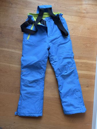 Skihose türkis Grösse 134 Kinder