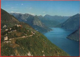 Lugano MONTE BRÈ vue aérienne