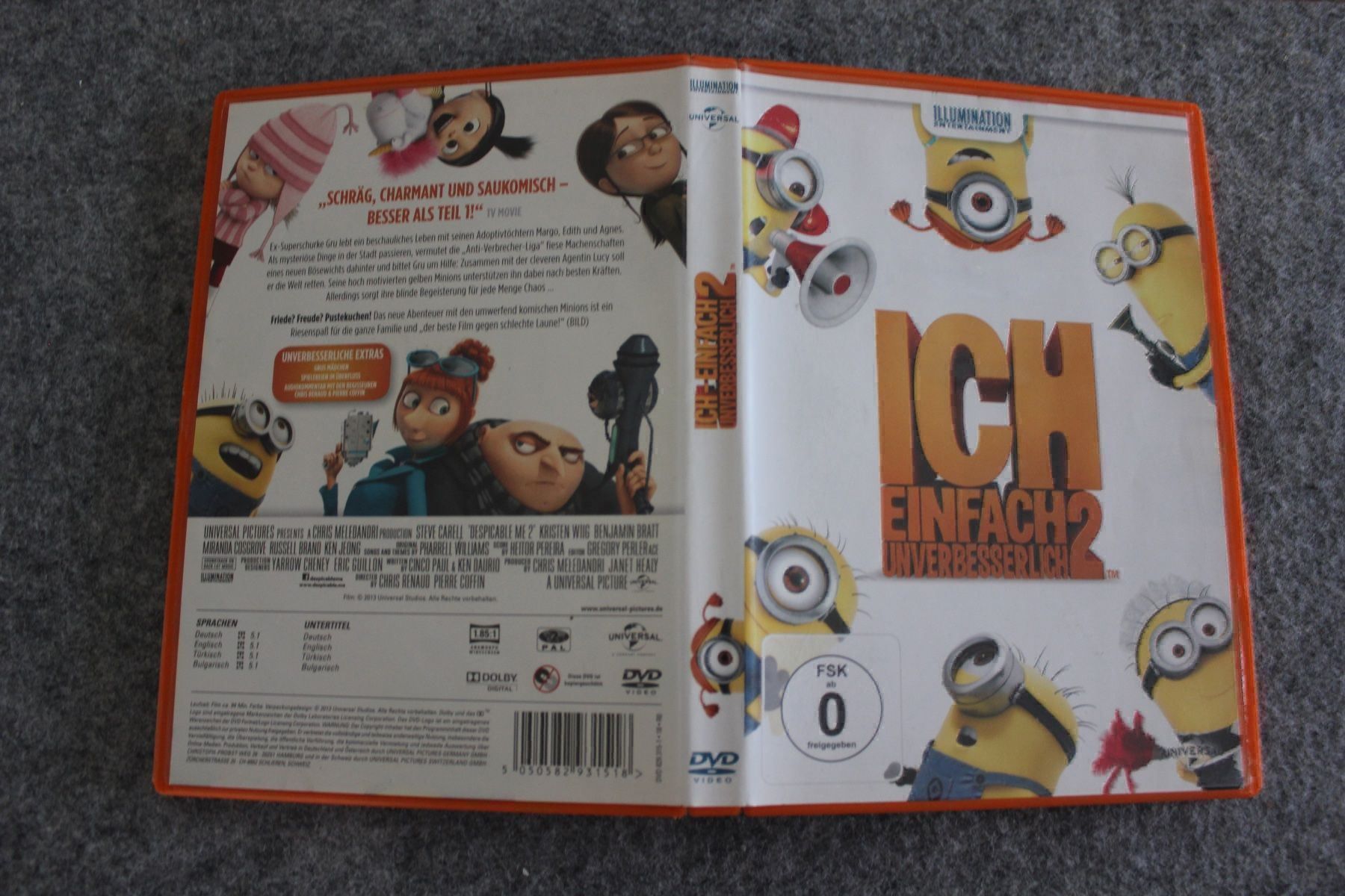 Tutti i DVDs: Ich - Einfach unverbesserlich 2 (23) – Usato da Geroldswil venduto da Schlumpfine1973