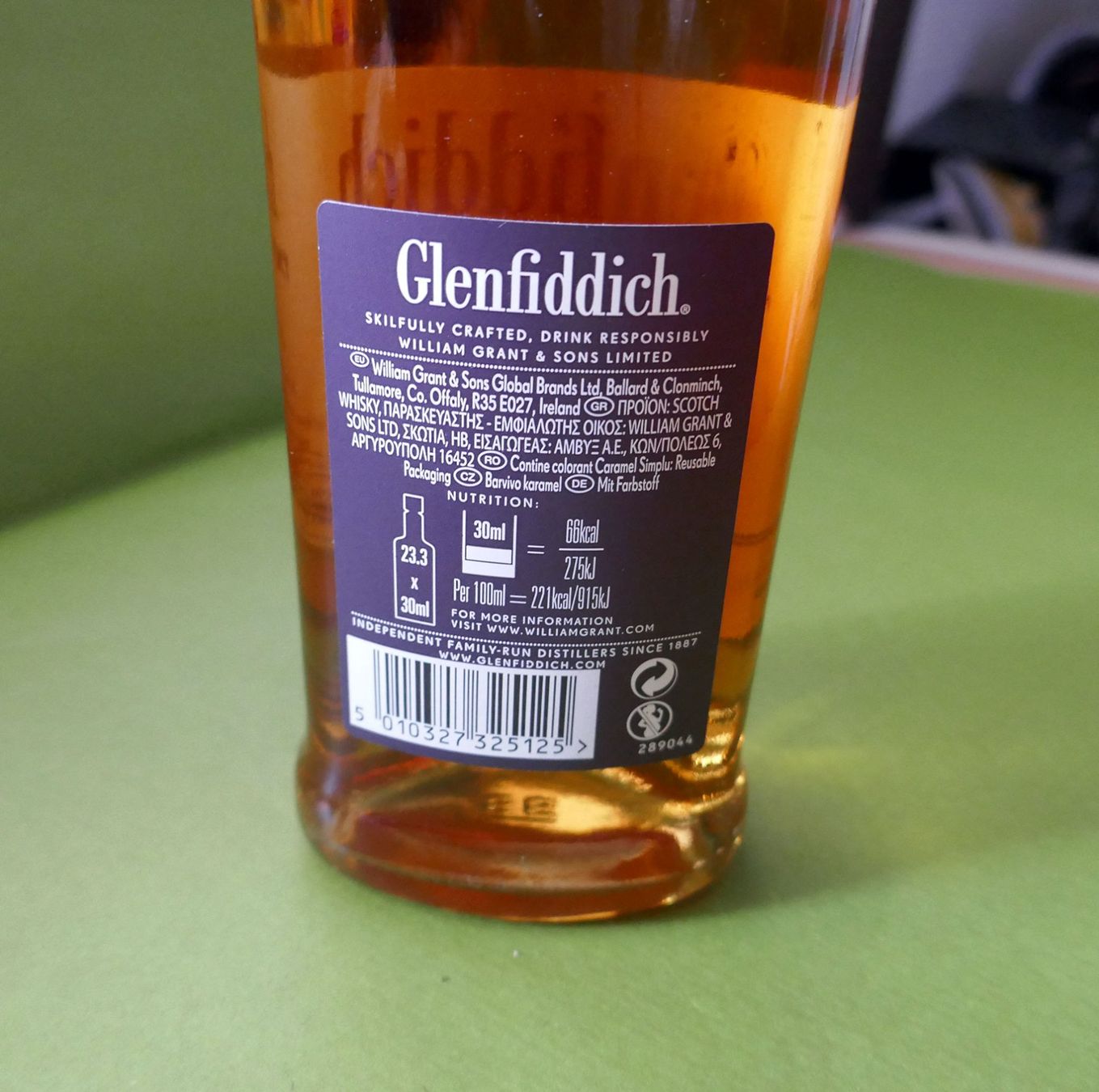 Glenfiddich Spirituosen: 15 Year Old Glenfiddich – Gebraucht aus Ehrendingen von Wolfmanjack 2